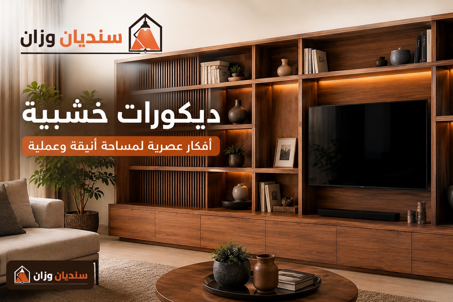 ديكورات خشبية للمنزل بالرياض